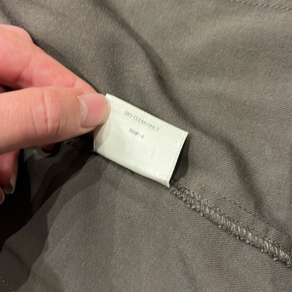 Eileen Fisher Brown Jacket Wool Viscose Sz M Petite Minimalist Lagenlook - Picture 6 of 9